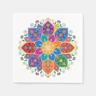 Guardanapo De Papel Floral Manda Napkin