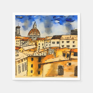 Guardanapo De Papel Florence Itália
