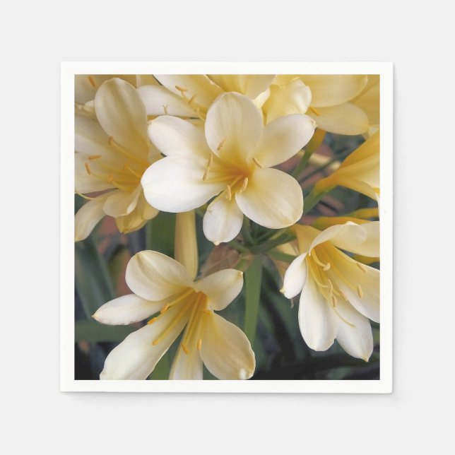 GUARDANAPO DE PAPEL FLORES AMARELAS (Frente)