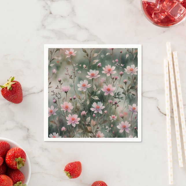 Guardanapo De Papel Flores bonito (Insitu)