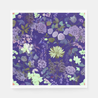 Guardanapo De Papel Flores com atmosfera elegante e misteriosa