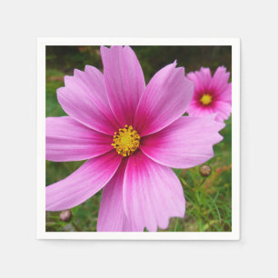 Guardanapo De Papel Flores de Cosmos Rosa