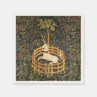 GUARDANAPO DE PAPEL FLORES DE FANTASIA UNICORN GOTIC, MÁTICAS FLORIAIS