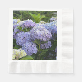 Guardanapo De Papel Flores de Hortênsia Lavanda e Lilás