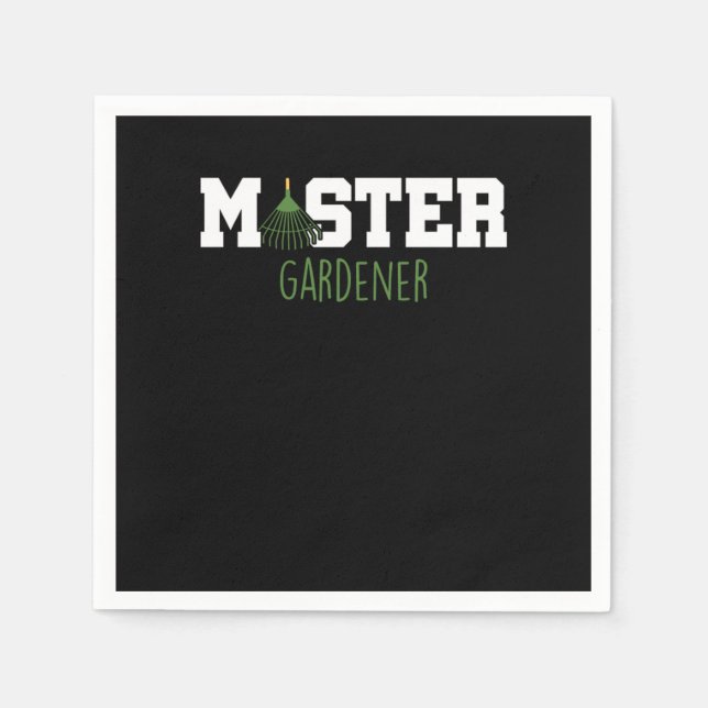 Guardanapo De Papel Flores De Jardinagem Mestre De Jardinagem Dão (Frente)