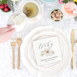 Guardanapo De Papel Flores de Mola Olá Papel de Chá de fraldas Napkin