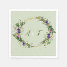 Guardanapo De Papel Flores de primavera de Verão