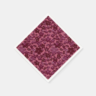 Guardanapo De Papel Flores dispersas, NAPKINAS DE PARTIDOS DE PAPEL