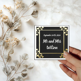 Guardanapo De Papel Flores em Forma de Coração no casamento da Folha d