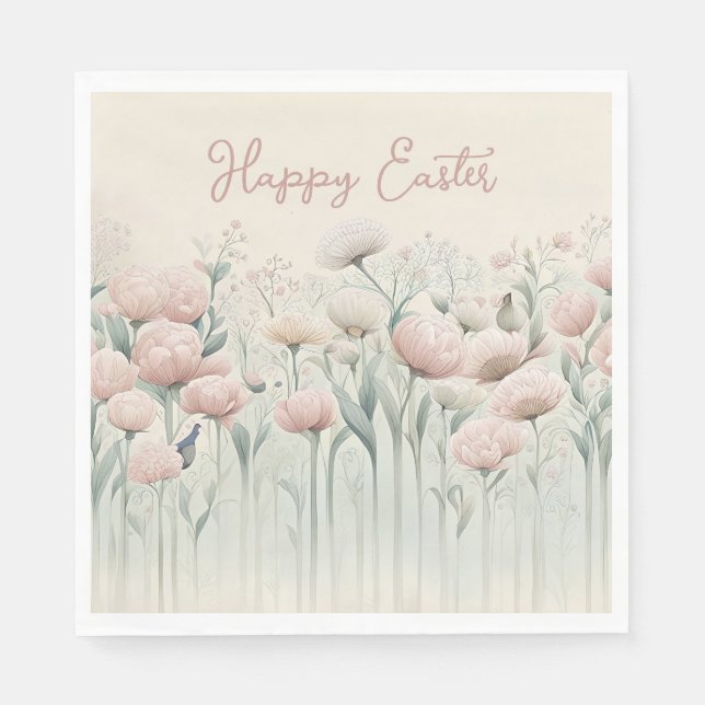 Guardanapo De Papel Flores no Sangue (Frente)