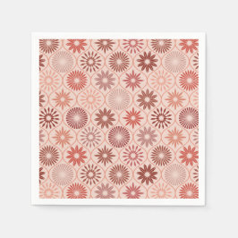 Guardanapo De Papel Flores Ogee Boho