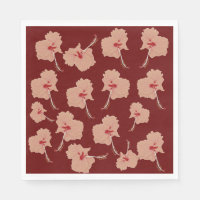Flores rosa Hibiscus