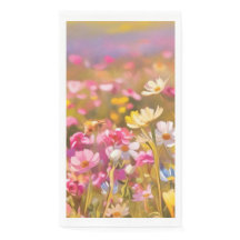 Flores Selvagens Rosa Lavanda Amarela 2025