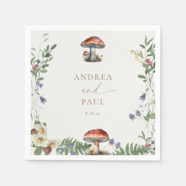Guardanapo De Papel Floresta Elegante | Casamento na Floresta