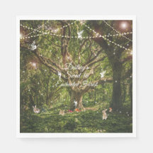 Floresta Encantada de Sweet 16 Coelhos Fadas Luzes