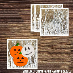 Guardanapo De Papel Floresta esquelética