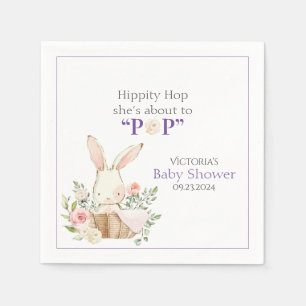 Guardanapo De Papel Floresta Florestal Coelho Coelho Roxo Napkins Flor