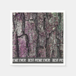 Guardanapo De Papel Floresta Natural Latido de Pinheiro Antigo Melhor