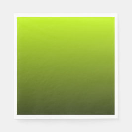 Guardanapo De Papel Floresta Verde Ensolarada Verde Cores Quentes