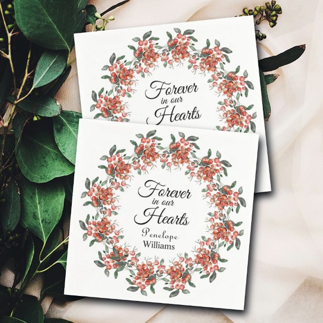 Guardanapo De Papel Florestas em Memória Adorável (Criador carregado)