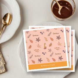 Guardanapo De Papel Florestas Salgadas Querem Personalizar Família