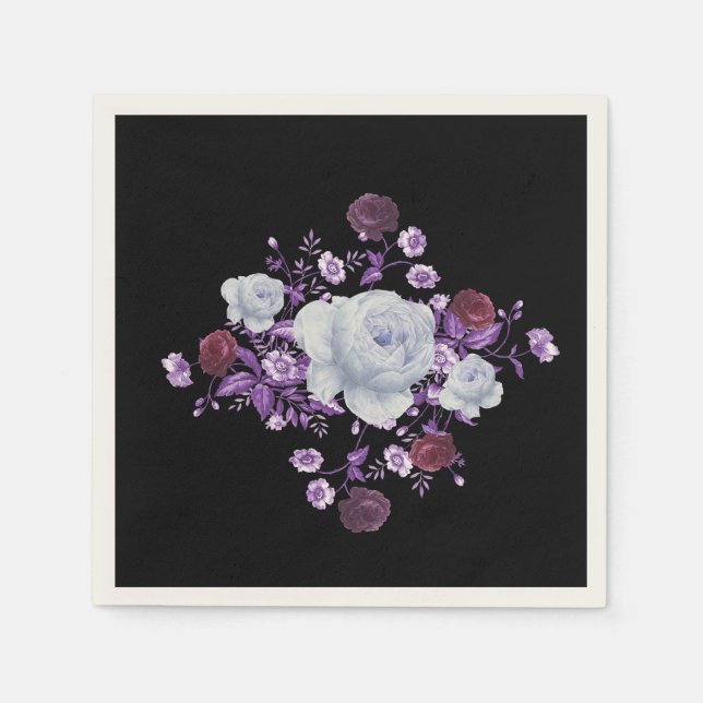 GUARDANAPO DE PAPEL FLUXAS DE LÍNGUA,ANTECEDENTES NEGROS (Frente)