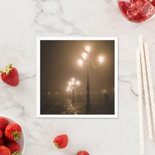 Guardanapo De Papel Foggy Piazza San Marco, Veneza