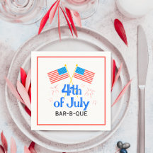 Fogueira de Bandeira Americana de 4 de Julho