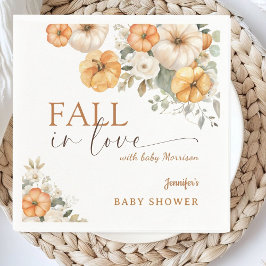 Guardanapo De Papel Folga no Chá de fraldas Boho Pumpkin Paper