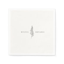 Folha Botânica Natural Napkins