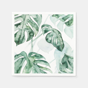 Guardanapo De Papel Folha de divisão de palma tropical