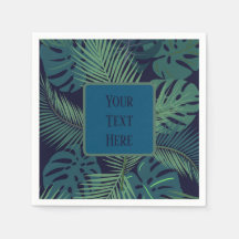 folha de palmeira tropical-escura moderna, folhas 