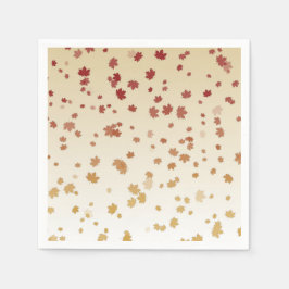 Guardanapo De Papel Folhas de Ação de Graças