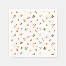 Guardanapo De Papel Folhas de outono