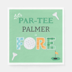 Guardanapo De Papel Fore, 4º Aniversário Par-tee Golf