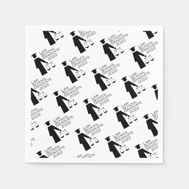 Guardanapo De Papel Formando da Faculdade de Direito 2022 (Frente)