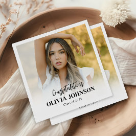 Guardanapo De Papel Formando Personalizado Classe de Foto 2025