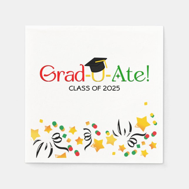 Guardanapo De Papel Formando Verde Verde Moderno Amarelo (Frente)