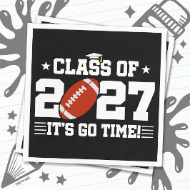 Guardanapo De Papel Formatura de Futebol Hora de Ir Classe Sênior de 2