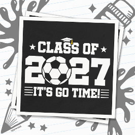 Guardanapo De Papel Formatura de Futebol Hora de Ir Classe Sênior de 2