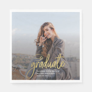 Guardanapo De Papel Formatura Papel Foto Graduado 2026