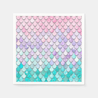 Guardanapo De Papel Fornecimentos de Mermaid, Napkins em Papel
