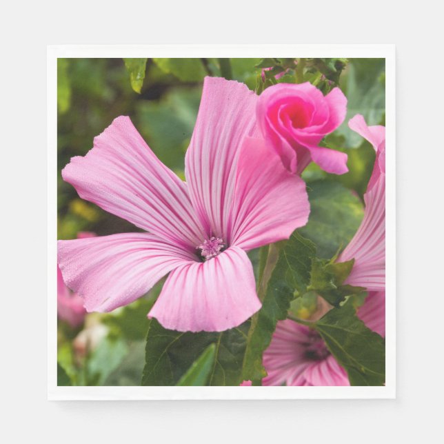 Guardanapo De Papel foto flor recortar (Frente)