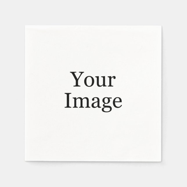 Guardanapo De Papel Foto personalizada de Napkins (Frente)