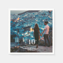 Foto personalizada do aniversário de casamento fon