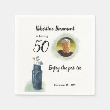 Foto Tema de Golfe Elegante para Homens 50º aniver