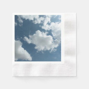 Guardanapo De Papel Fotografia Abstrata de Céu Nublado