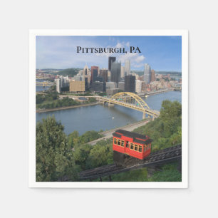 Guardanapo De Papel Fotografia de Pittsburgh Pensilvânia