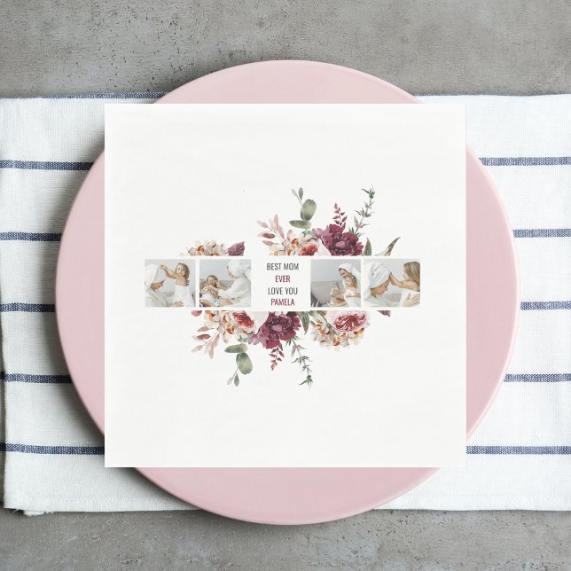 Guardanapo De Papel Fotografias de Colagem Moderna: Melhor Presente da (Criador carregado)