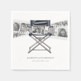 Guardanapo De Papel Fotos Personalizadas de Aniversário do Adulto Notu